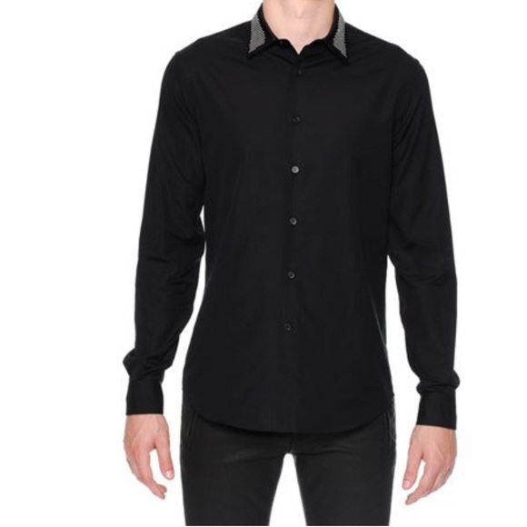 alexander mcqueen collar shirt